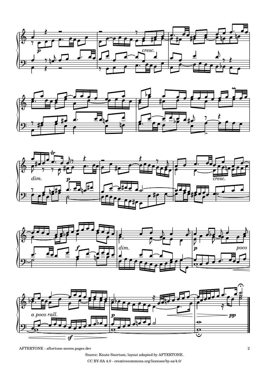 Fugue No. 1 in C Major, BWV 846 piano sheet music, page 2