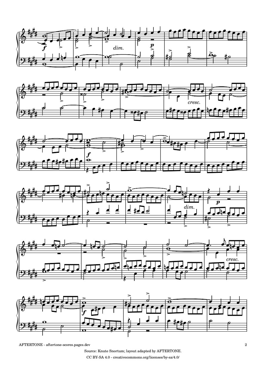 Fugue No. 4 in C-sharp Minor, BWV 849 piano sheet music, page 2