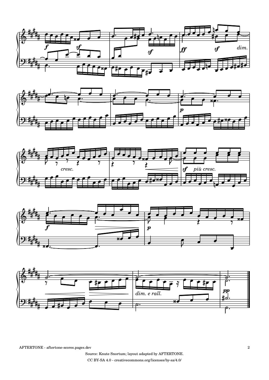 Prelude No. 18 in G-sharp Minor, BWV 863 piano sheet music, page 2