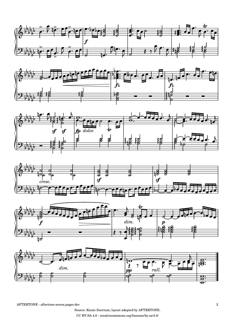 Prelude No. 8 in E-flat Minor, BWV 853 piano sheet music, page 2