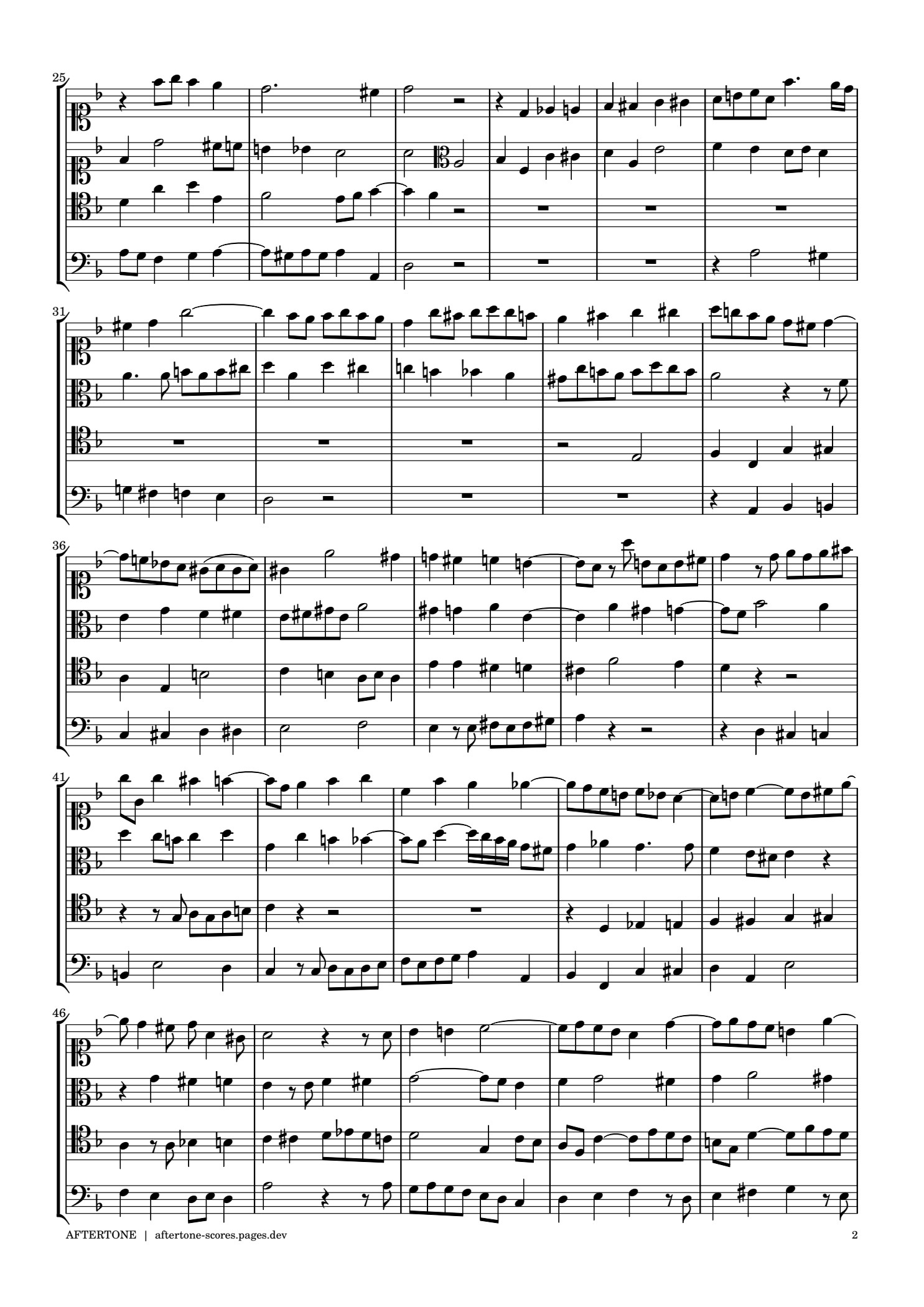 The Art of Fugue, BWV 1080 - Volume 2曲谱，第 2 页